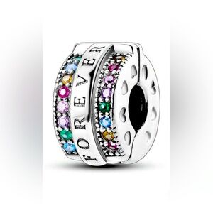 925 REAL SILVER FOREVER CHARM